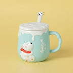 'Polar Bear Chill' Ceramic Mug Set