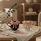 'Ribbon Charm' Ceramic Bow Mug
