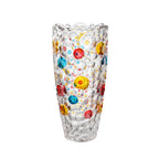 'Confetti Burst' Crystal Glass Vase