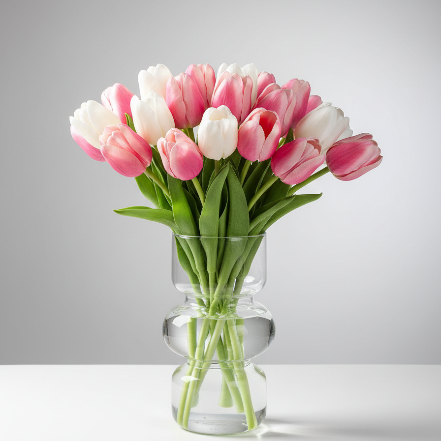 'Stacked Orb' Nordic Glass Vase