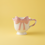 'Ribbon Charm' Ceramic Bow Mug