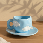 Xícara Nuvem Azul 250ml