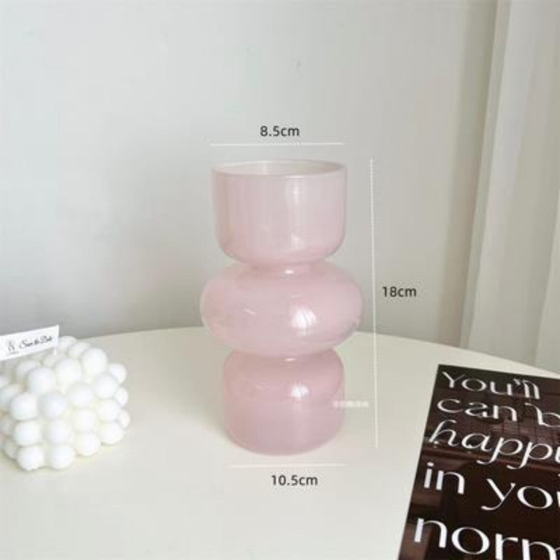 'Stacked Orb' Nordic Glass Vase