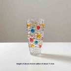 'Confetti Burst' Crystal Glass Vase