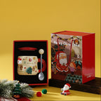 (Gift Box) 'Festive Friends' 3D Christmas Mug Set
